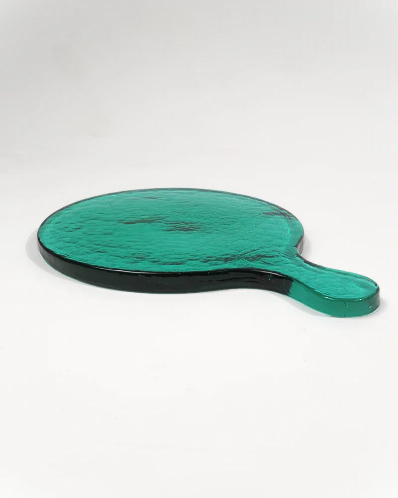 Glass Serving Platter - Round