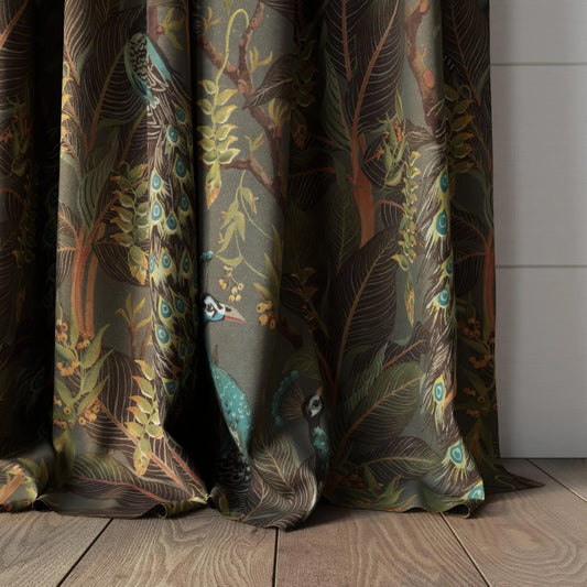 Royal Peacock Fabric - Catherine Martin for Mokum