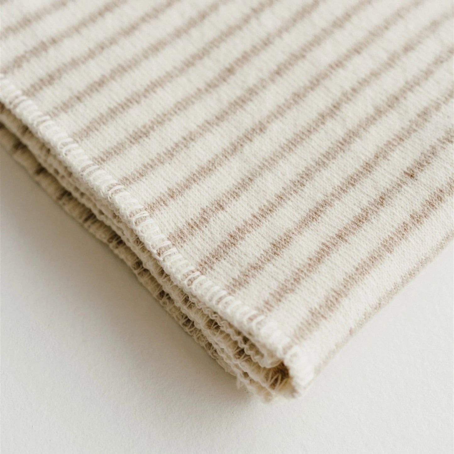 Baby Wool Blanket NZ Wool - Stripes