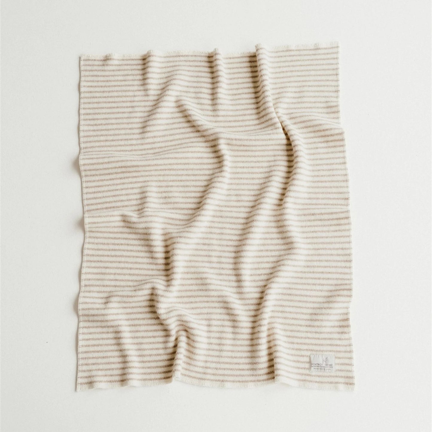 Baby Wool Blanket NZ Wool - Stripes