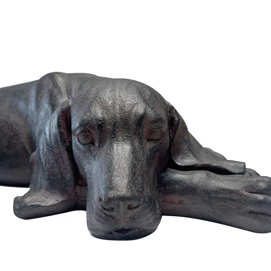 Sleeping Hound Statue
