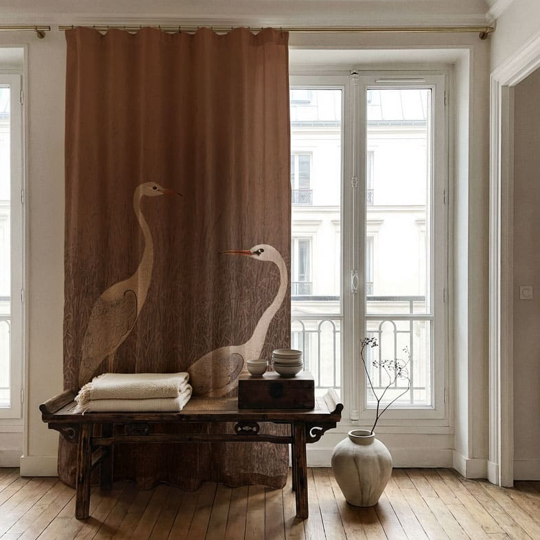 Stillwater Heron Fabric