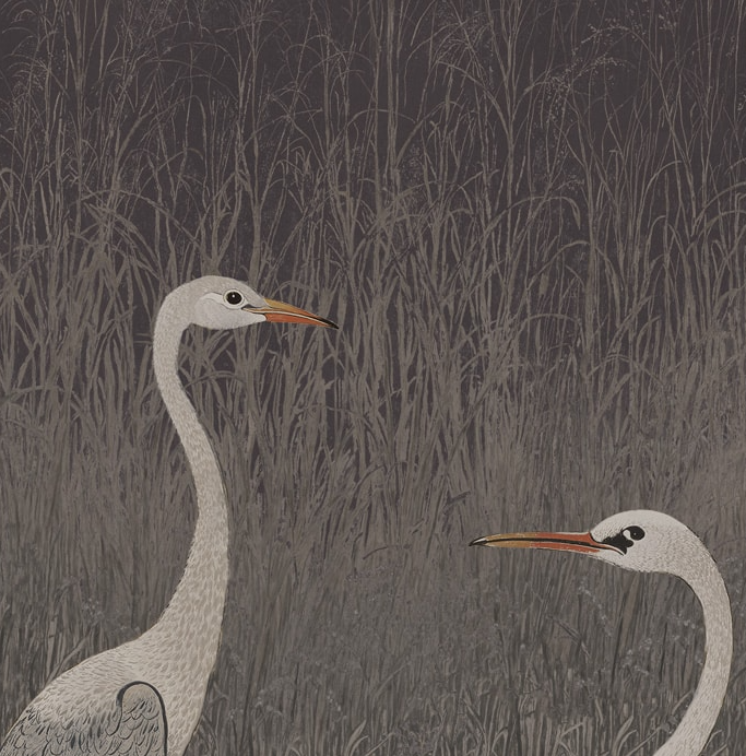 Stillwater Heron Fabric