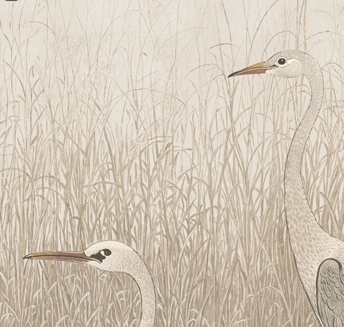 Stillwater Herons Wallpaper Mural