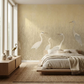 Stillwater Herons Wallpaper Mural