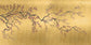 Takeda Cherry Blossom Wallpaper Mural - Metallic