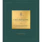 Green and gold book cover of the Story of Champagne book