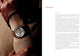 Close-up of a hand wearing a leather glove with a watch, next to text on a white background.