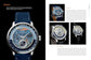 Advertisement for a luxury watch with detailed design and brand name 'Krayon'.