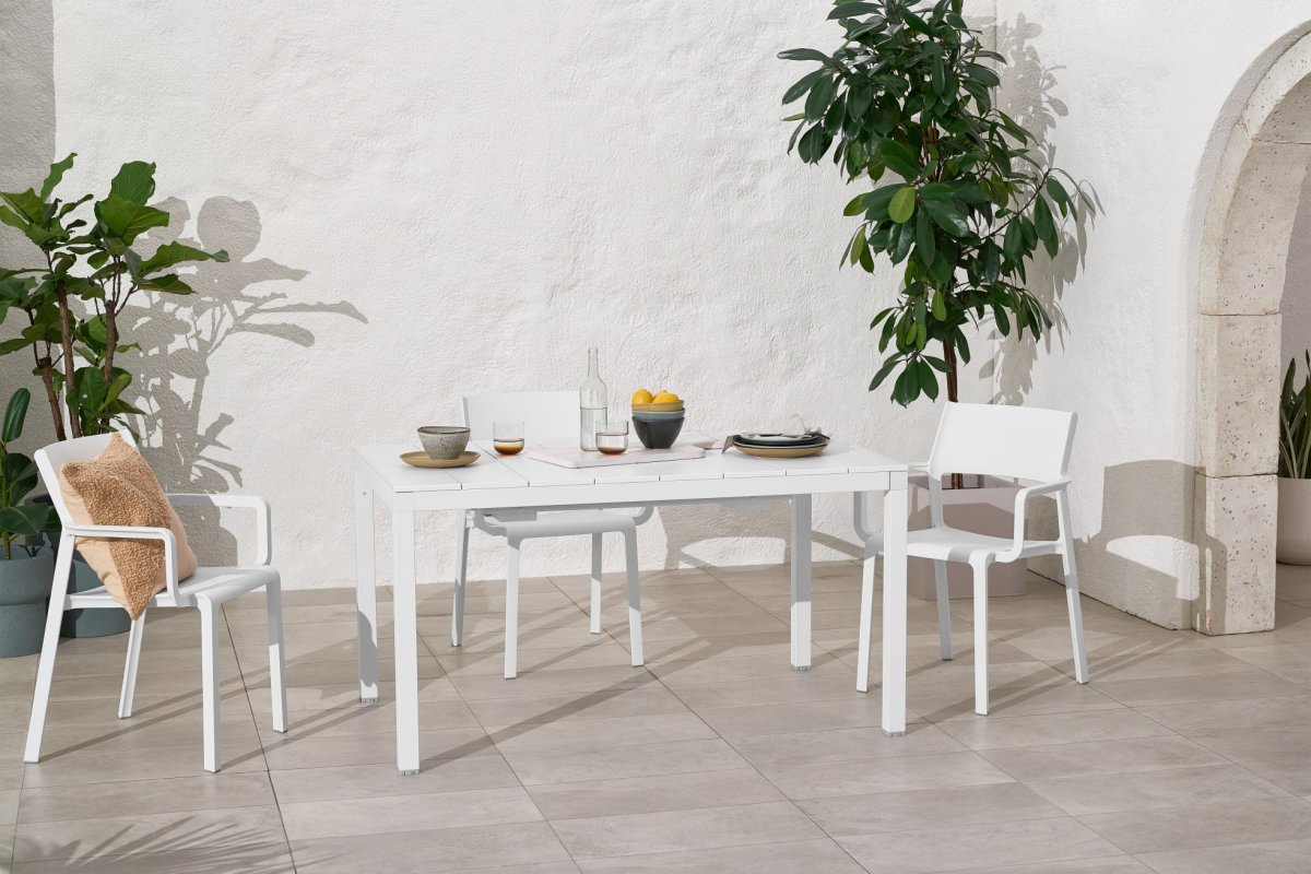 Trill Rio 140 ALU Outdoor Dining Set (6-Seater) by Nardi