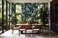 Tropical Shore Flamingo Wallpaper Mural