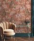 Tropical Shore Flamingo Wallpaper Mural