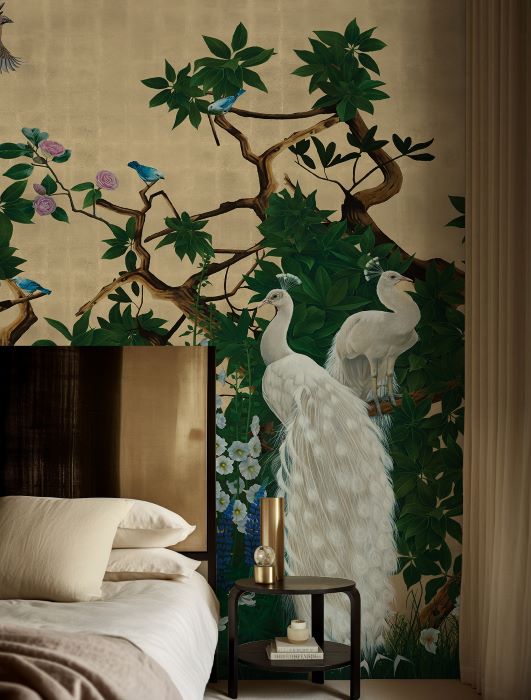 Vera's Garden Chinoiserie Wallpaper Mural