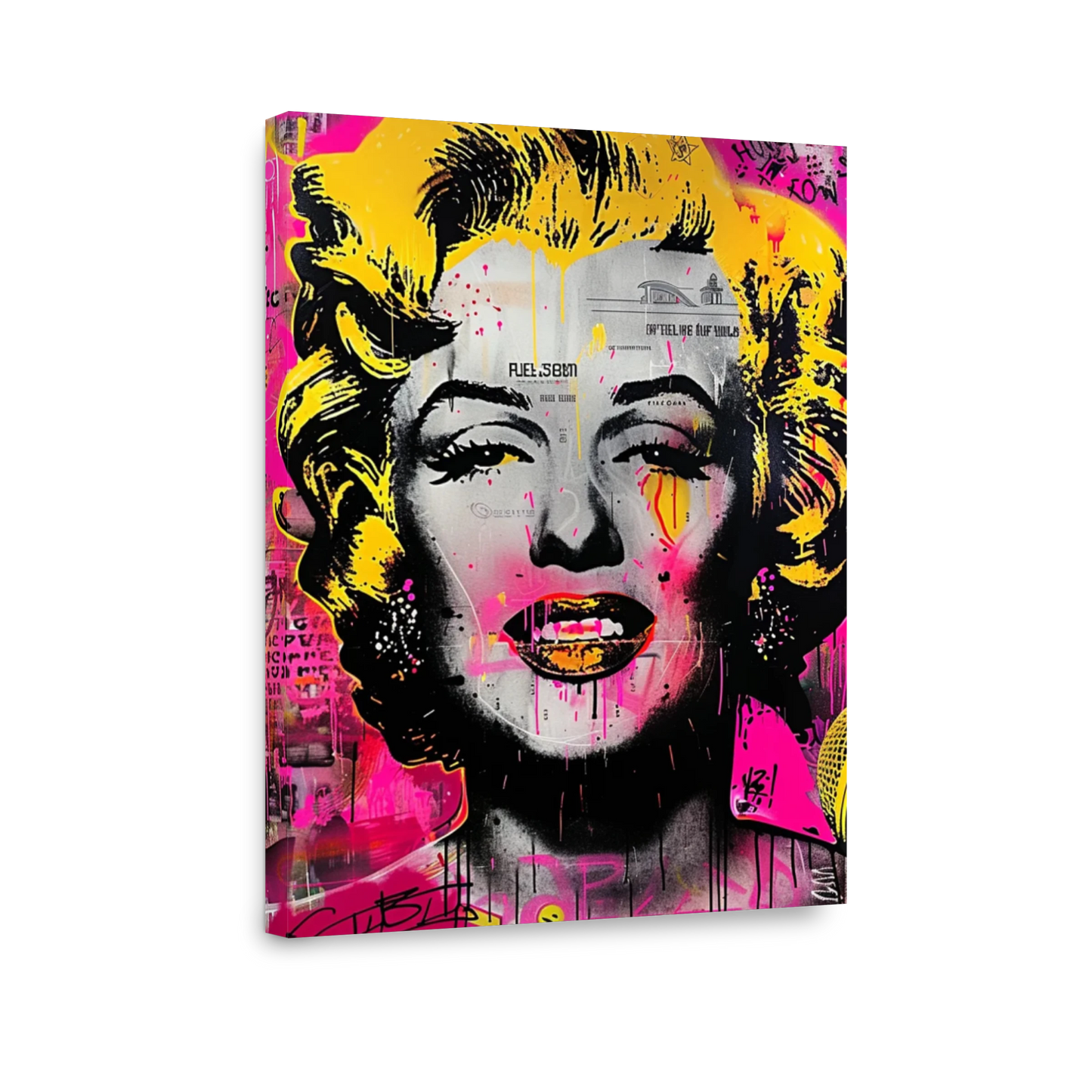 Marilyn Monroe Vibrant Pop Art