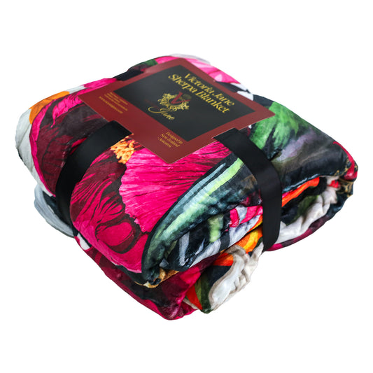 Fabulous Flamingo Sherpa Blanket - Victoria Jane