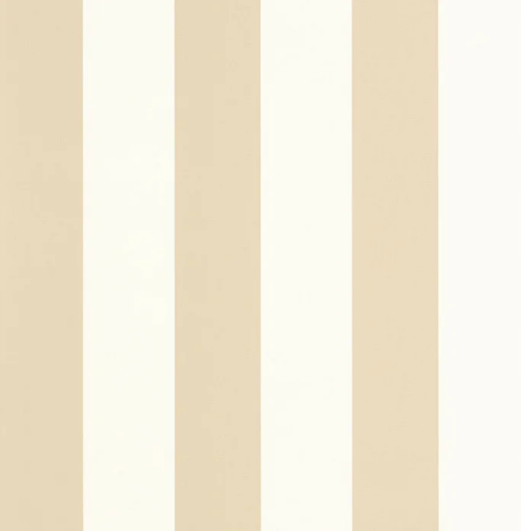 Beige and white vertical stripes pattern filling the frame.