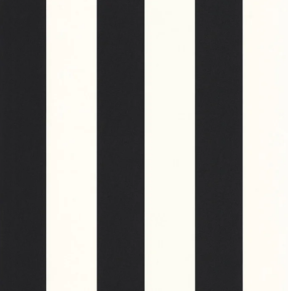 A flat graphic pattern of alternating wide vertical stripes in black and off-white.