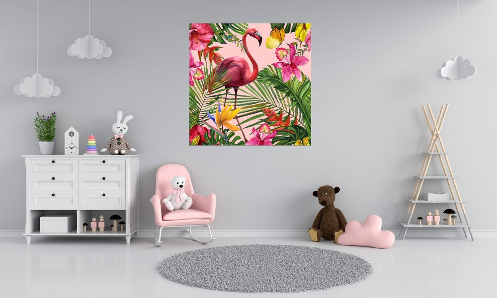 Fabulous Flamingo Wall Art Print