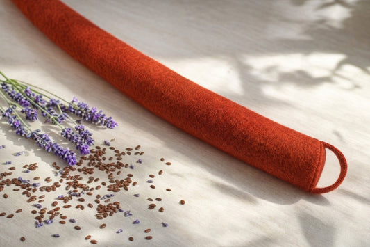 Felted NZ Wool Draught Stopper