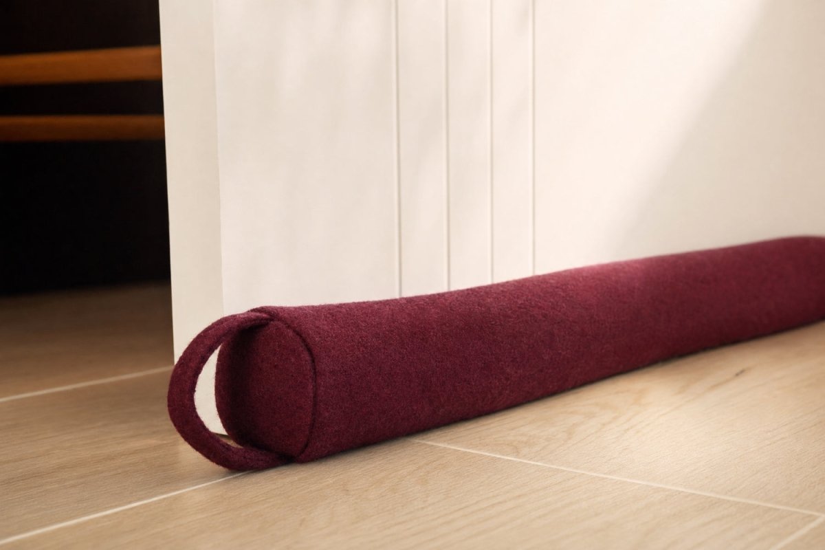 Felted NZ Wool Draught Stopper