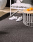 Flax Floor Outdoor Rug Charcoal - 200x290cm