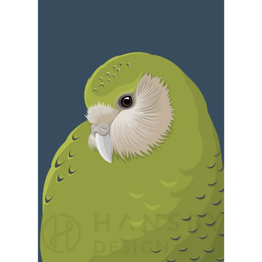 Kakapo Baby Art Print