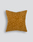 kantara toffee cushion with jacquard pattern