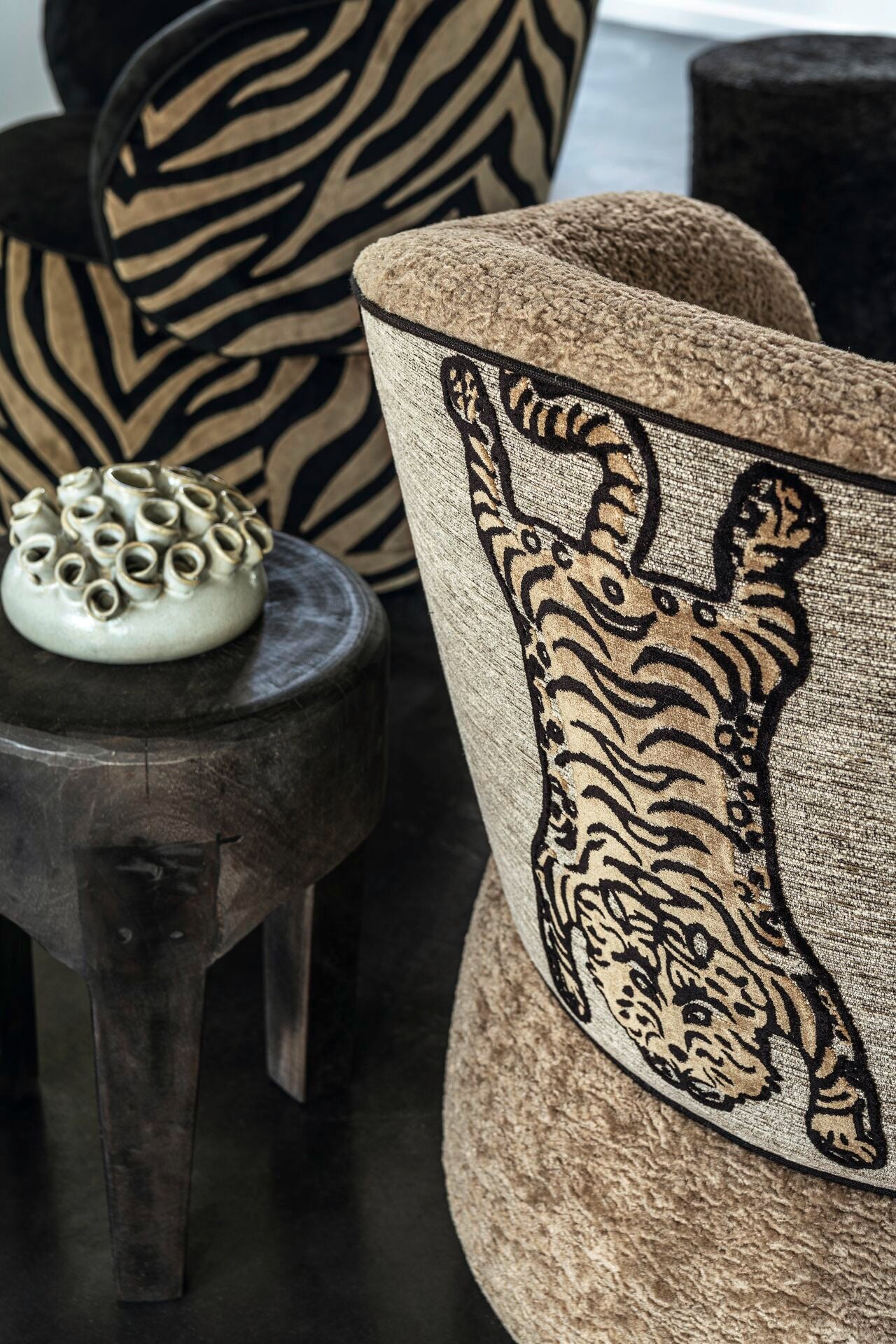 Wild Kiss Fabric - Chivasso