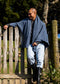 Koru NZ Merino, Possum Silk Throw - Ribbed