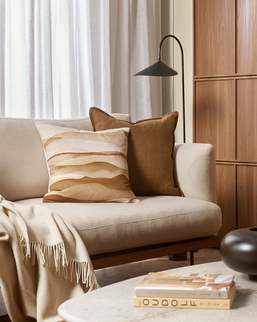 Namib Tan Cushion