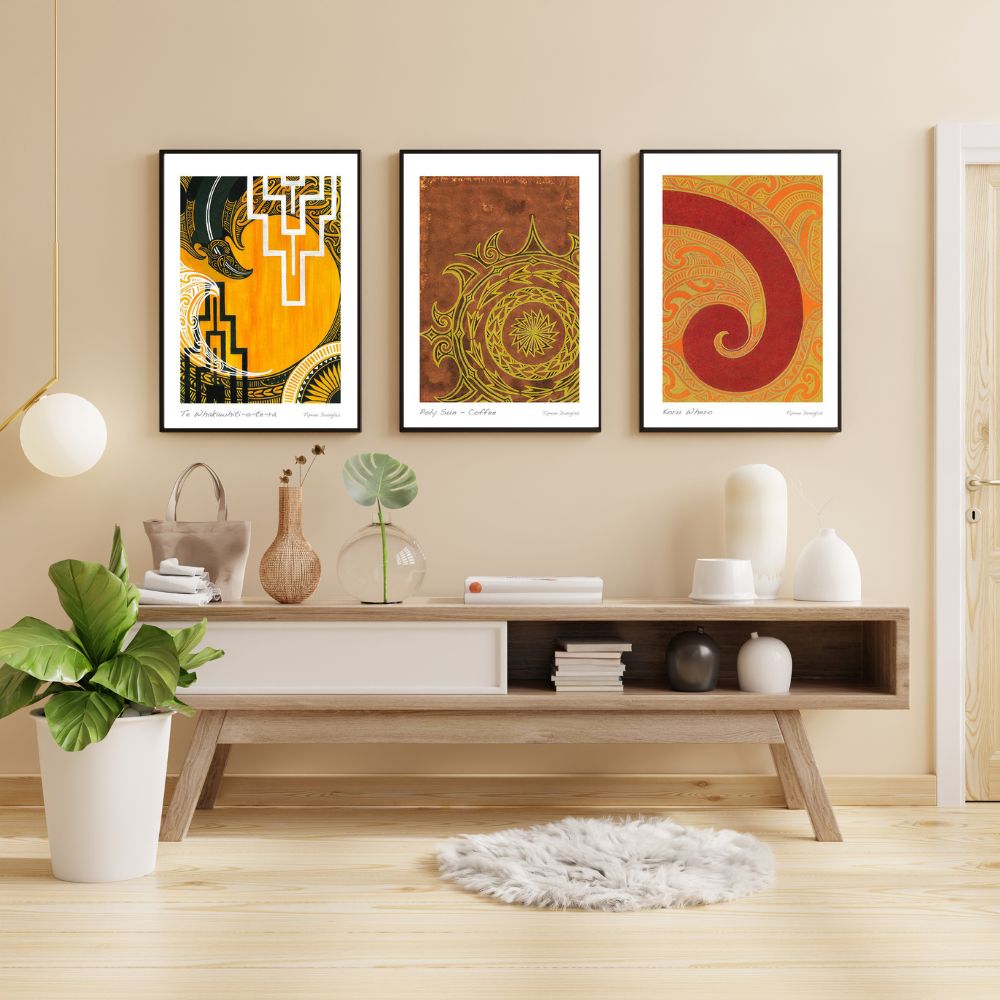 Te Whakawhiti-o-te-ra Art Print - Tipene Douglas
