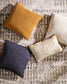 Group of cushions including the Odessa and Milano