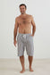 Oliver Men's Cotton Linen Pyjama Shorts