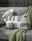 Painted Stripe Outdoor Cushion