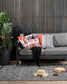 Painted Stripe Outdoor Cushion