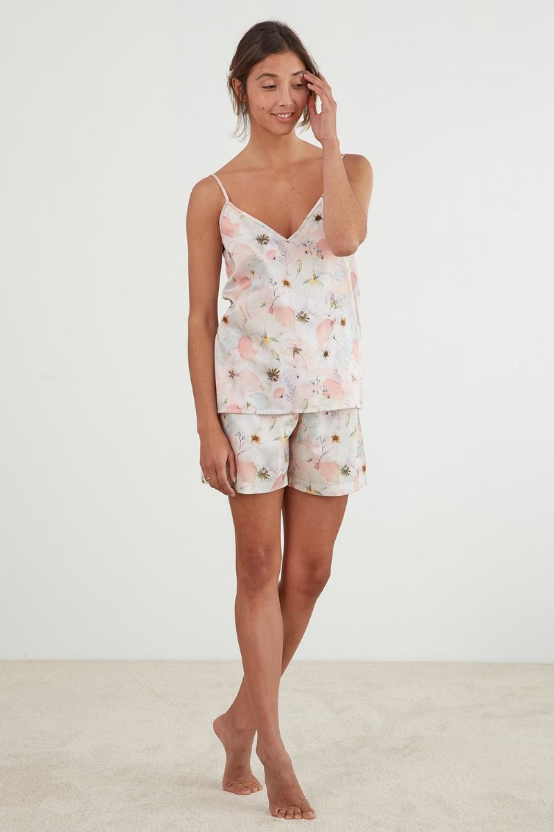 Petals Short Summer Pyjamas