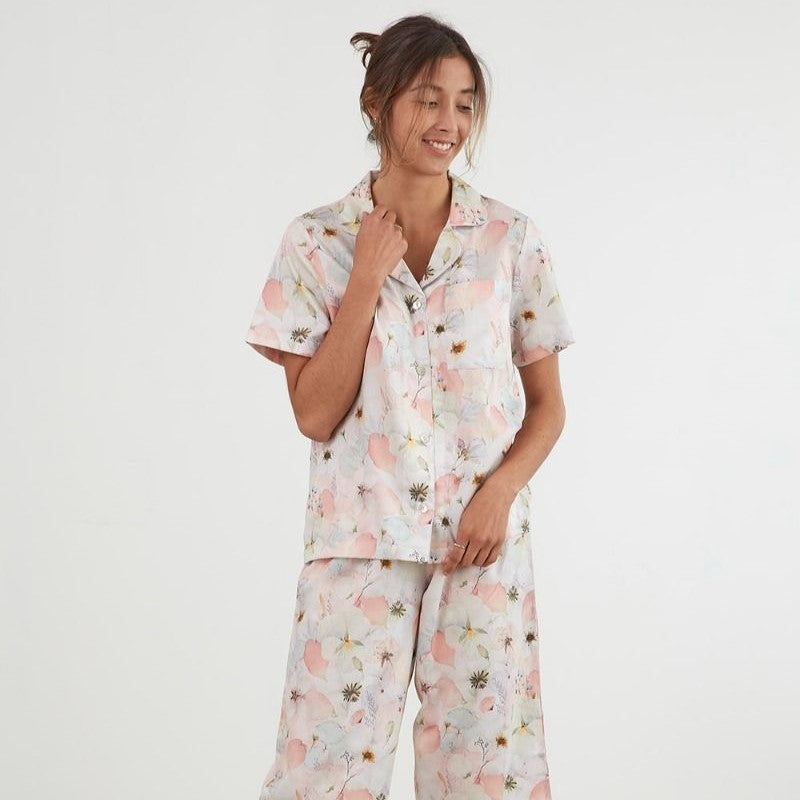 Petals Capri Summer Pyjamas – My Sanctuary NZ & AU