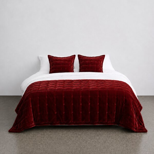 Pin Velvet Comforter from Seneca