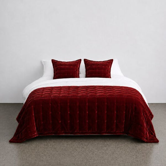 Pin Velvet Comforter from Seneca