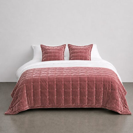 Pin Velvet Comforter from Seneca
