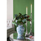 Porcelain Blue and White Round Vase