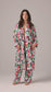 Bella Linen Floral robe