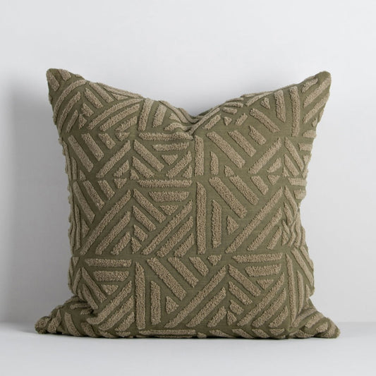 Remus Cushion Chive - Feather Fill