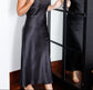 Long Silk Lace Chemise - Carmen Kirstein Designer Sleepwear