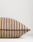 Strato Striped Cotton-Linen Cushion - Baya