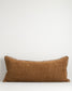 Brown pillow on a white background