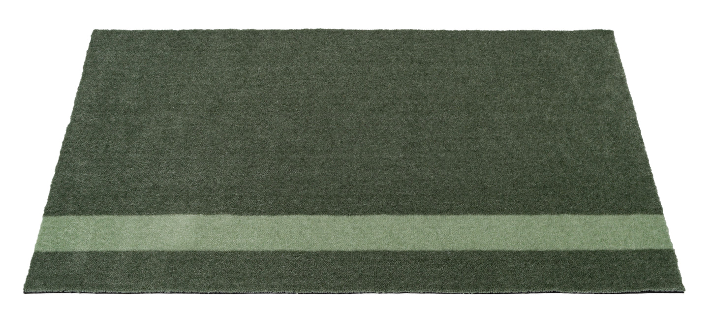 Light and Dark green door mat
