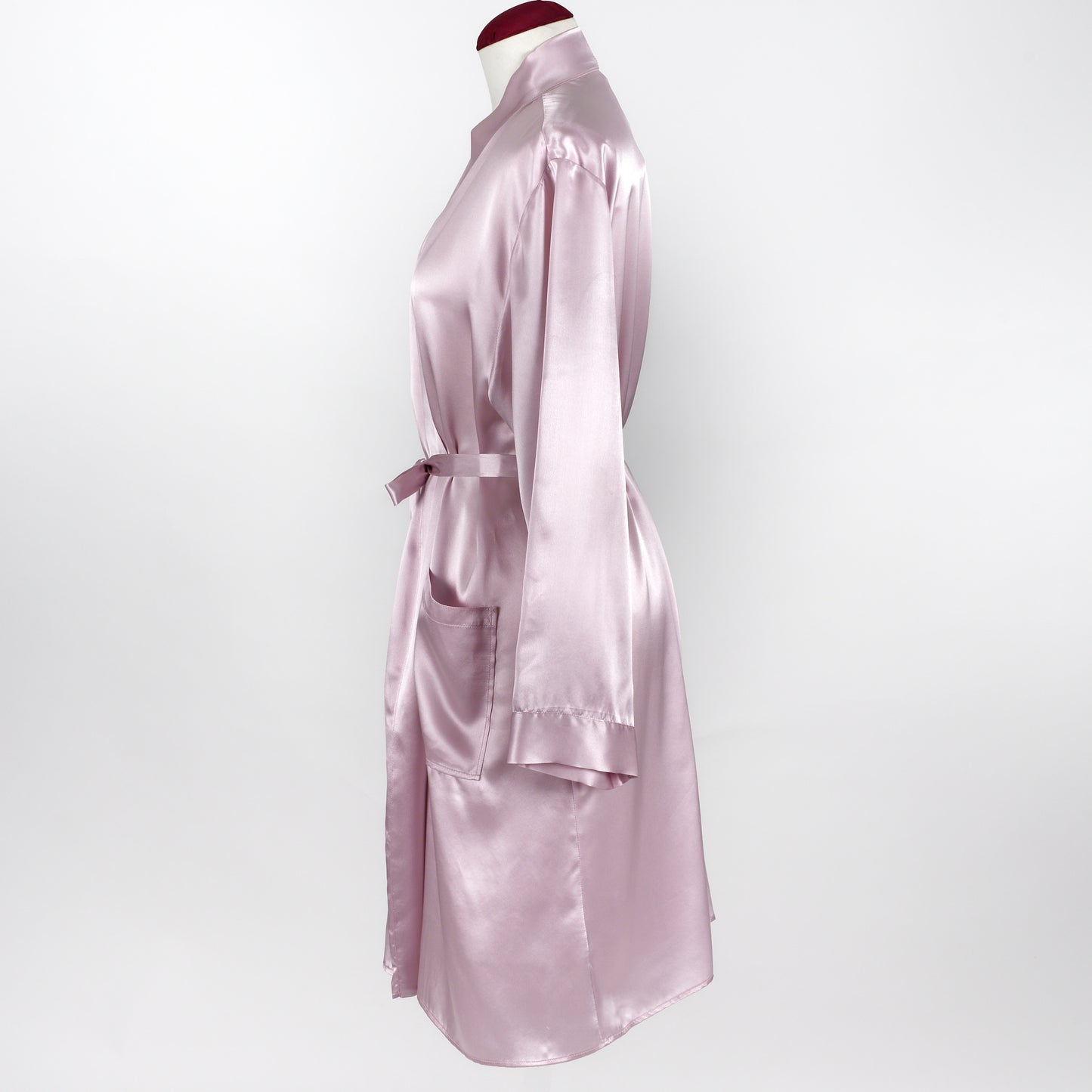Silk dressing gown robe - Carmen Kirsten designer silk sleepwear