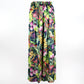 Silk lounge pyjama pants in tropical style from Carmen Kirstein