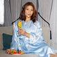 Silk Dressing Gown in 2 colours - Carmen Kirstein Designer Sleepwear